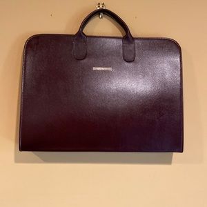 Fratelli Rossetti leather attaché